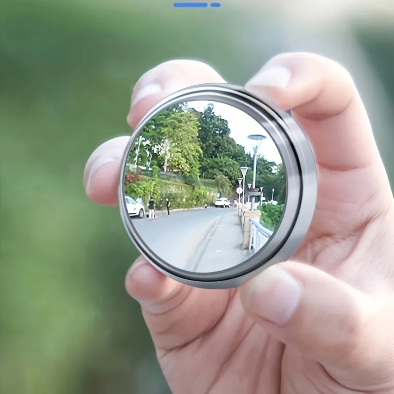 Rotating Press-Type Blind Spot Mirror