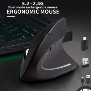 Wowssyo Ergonomic Wireless Mouse