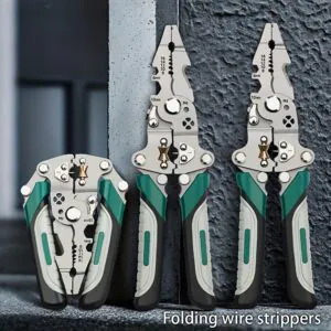 Foldable Multi-Tool Pliers for Electricians