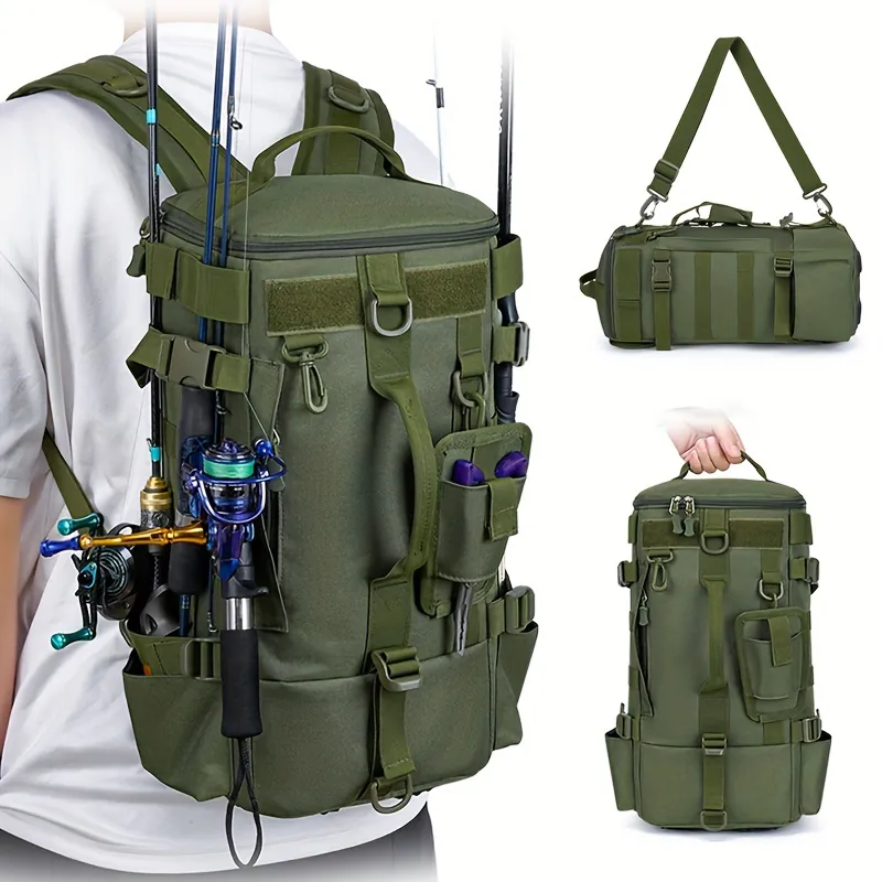 OGEHUAFEE Multi Functional Fishing Backpack
