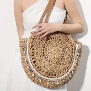 Women Shoulder Tote Bag – Handcrafted Vintage Charm for Everyday Elegance