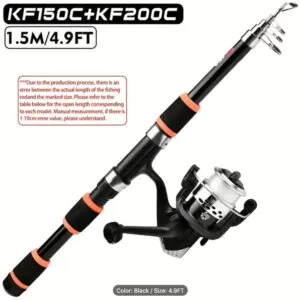 PROBEROS Telescopic Fishing Rod