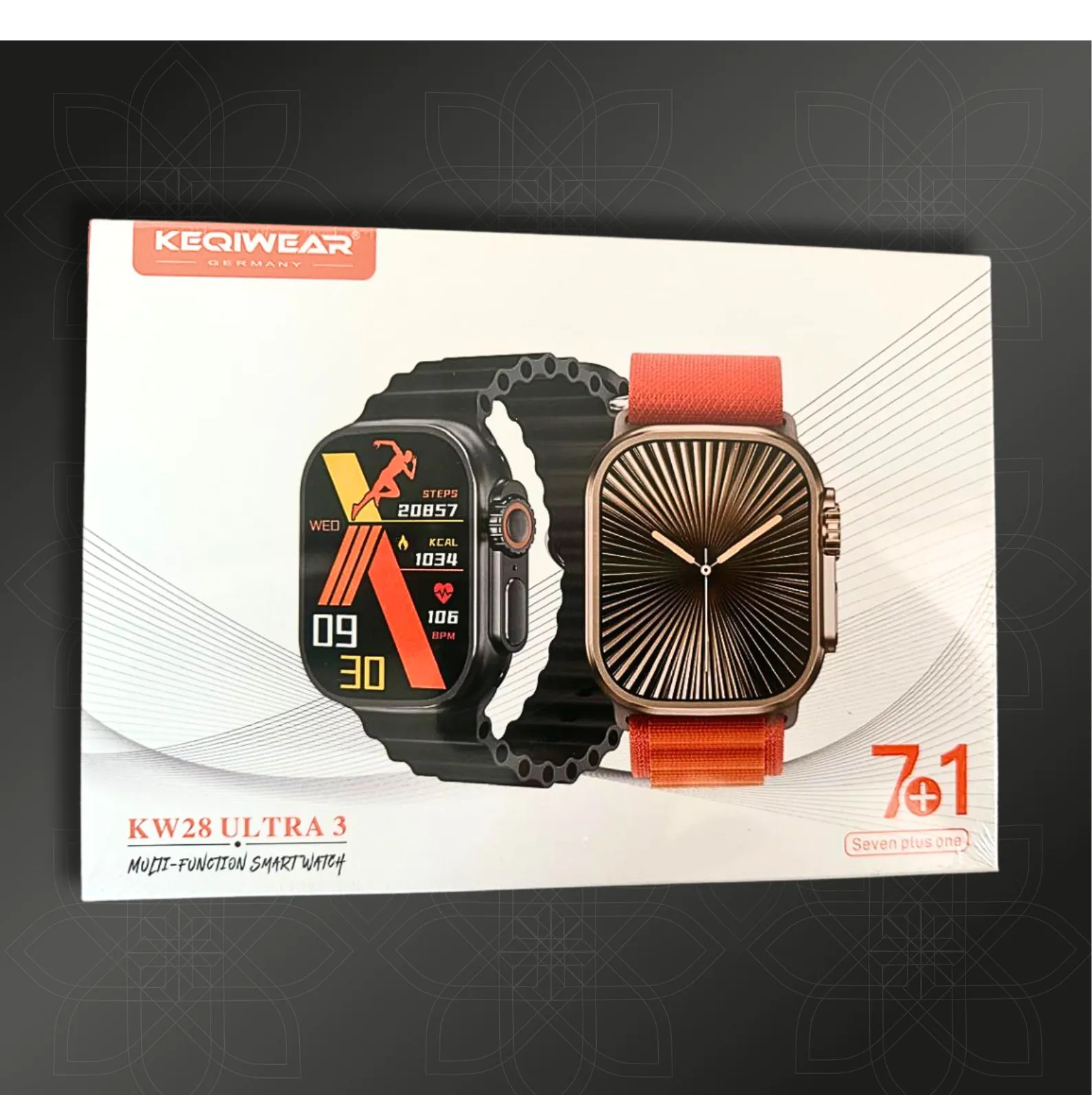 KEQIWear KW28 Ultra 3 Smartwatch