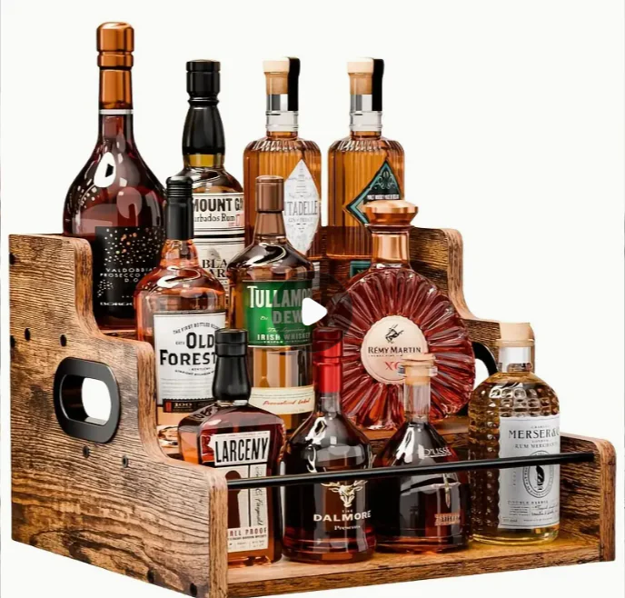 Portable Wine & Spirits Display Rack