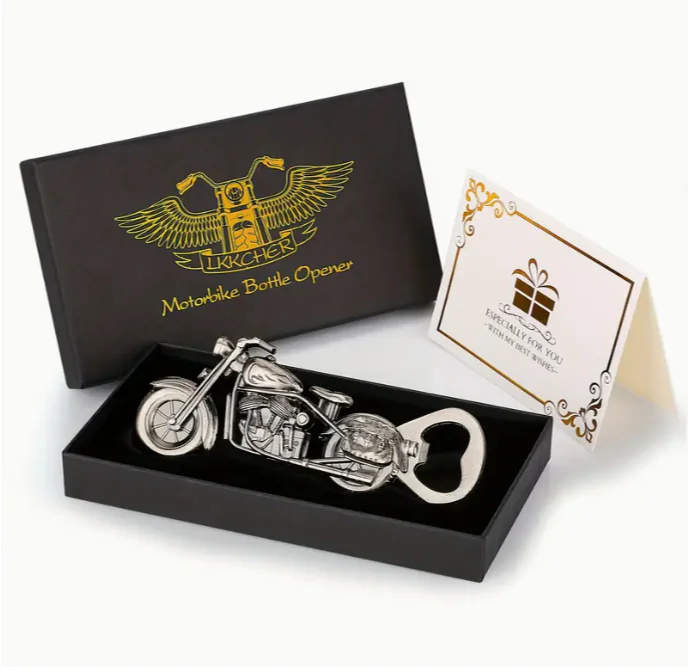 Vintage Motorcycle Bottle Opener