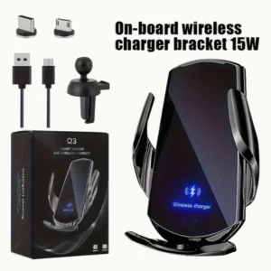 AutoLock 15W Wireless Fast Charger