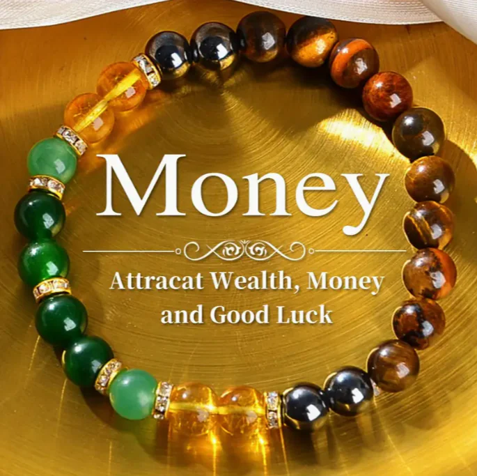 Charm Stone Wristband