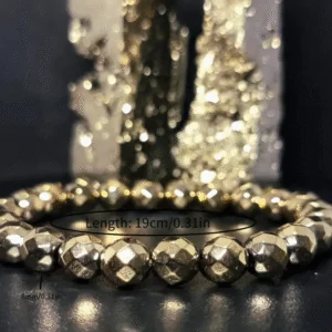 Raw Pyrite Energy Bracelet