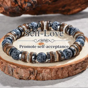 Mens Natural Bead Bracelet