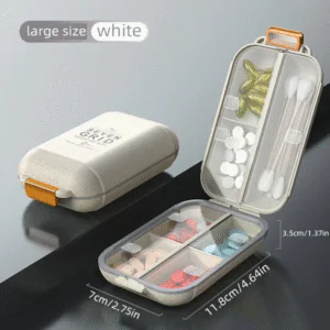 WeekEase 7 Day Travel Pill Organizer