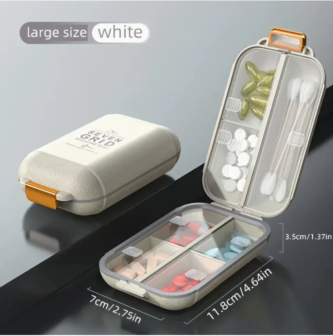 WeekEase 7 Day Travel Pill Organizer