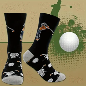Golf Themed Long Socks