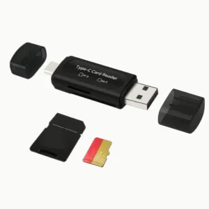 USB Micro SD Card Reader 4-in-1