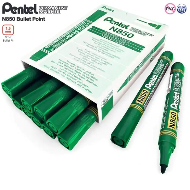 Pentel-N850-Permanent-Marker-Green-Box-12_621x