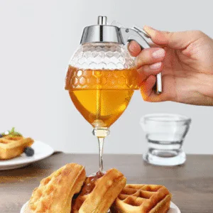 ABS Honeycomb Design Honey Dispenser
