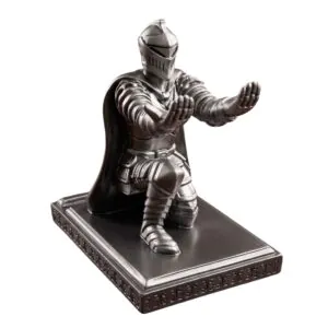 Knight Sword Resin Phone & Pen Holder - Medieval-Inspired Desktop Decor